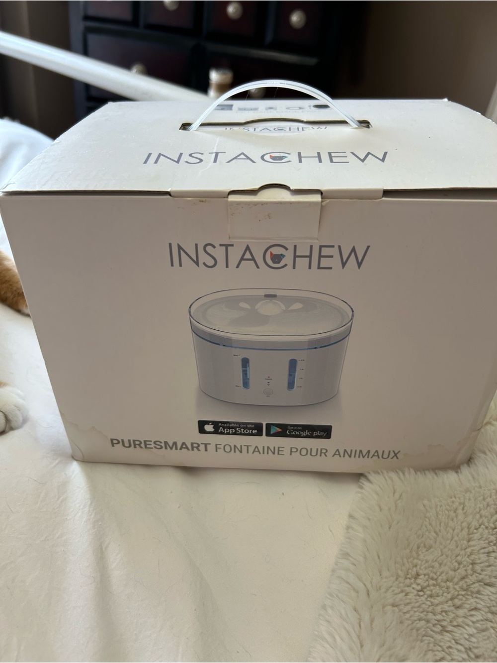PureSmart Pet Water Fountain - White